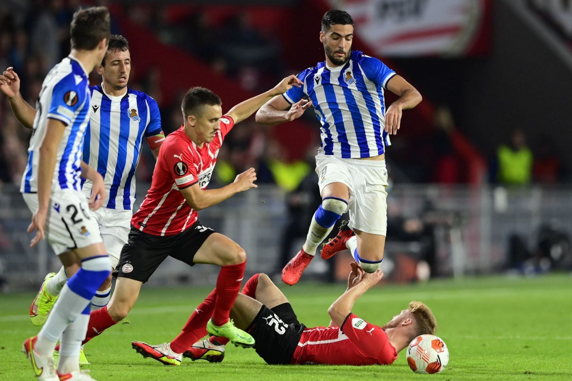 Real Sociedad and PSV go head-to-head in their final Europa League group stage fixture on Thursday