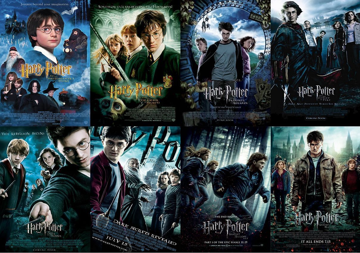 The Harry Potter Film series (Image via Warner Bros.)