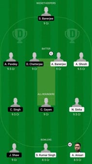 BUB vs SPT Dream11 Fantasy Suggestion #2