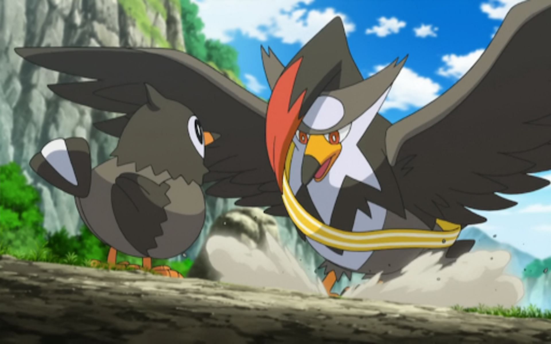 Staraptor also doesn&#039;t have a shiny in the game (Image via The Pokemon Company)