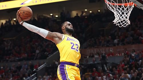 Already turning 37 in a few days, LeBron James is still piling up insane numbers