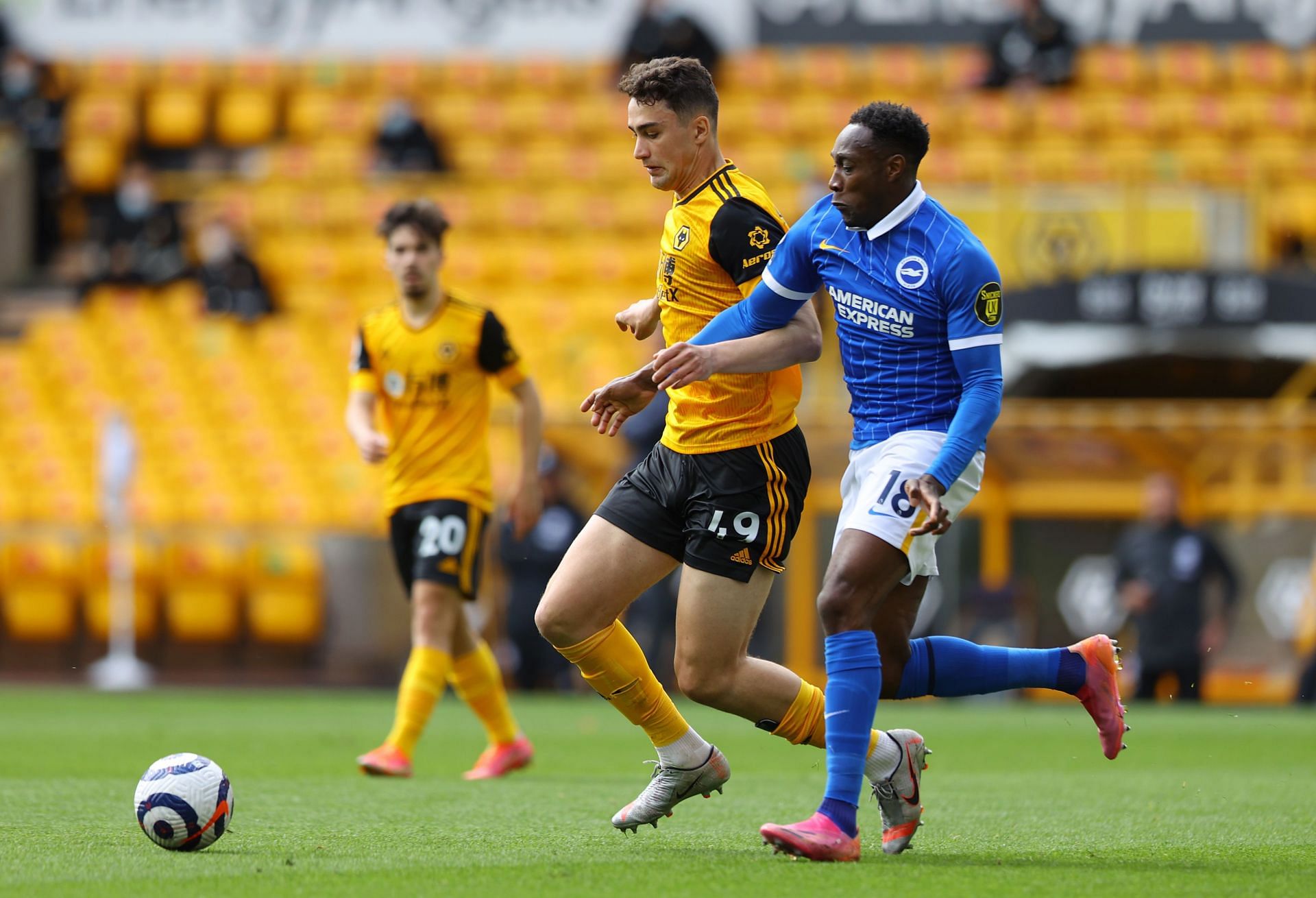 Brighton &amp; Hove Albion host Wolverhampton Wanderers in their Premier League fixture on Wednesday