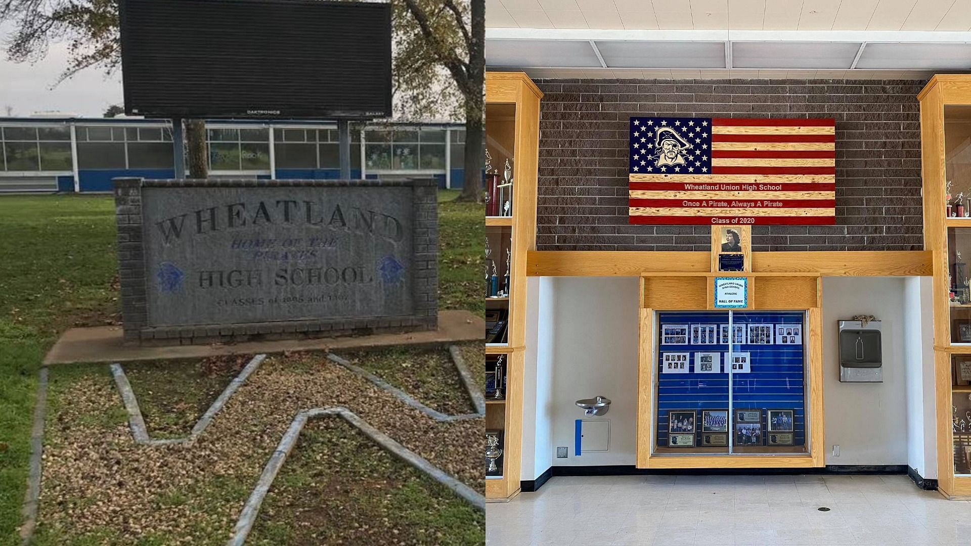 Wheatland High School landed in hot waters after eight students posted Nazi pictures on social media (Image via Wheatland Union High School/Facebook)