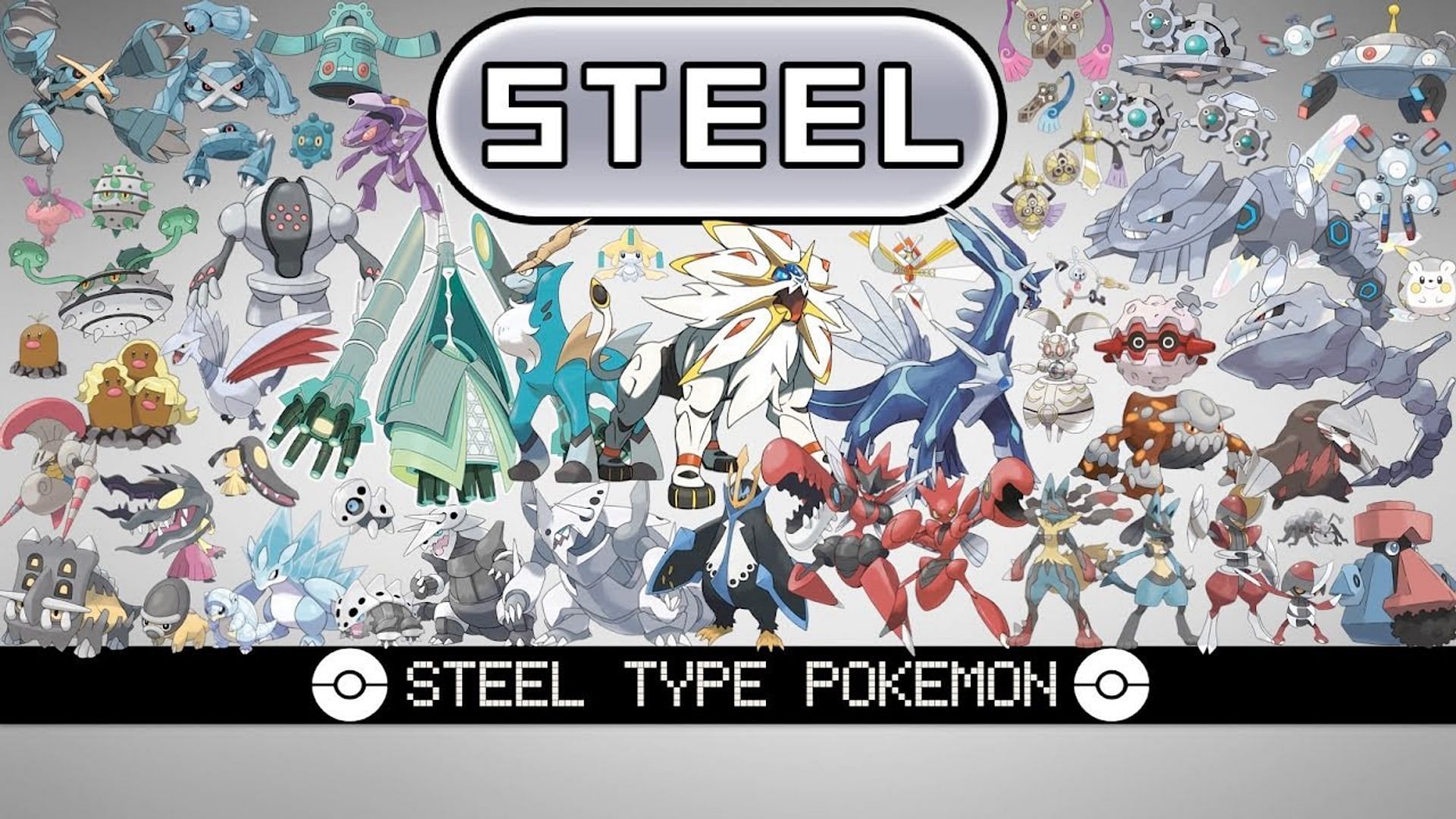 A compilation of various Steel-type Pokemon (Image via The Pokemon Company)