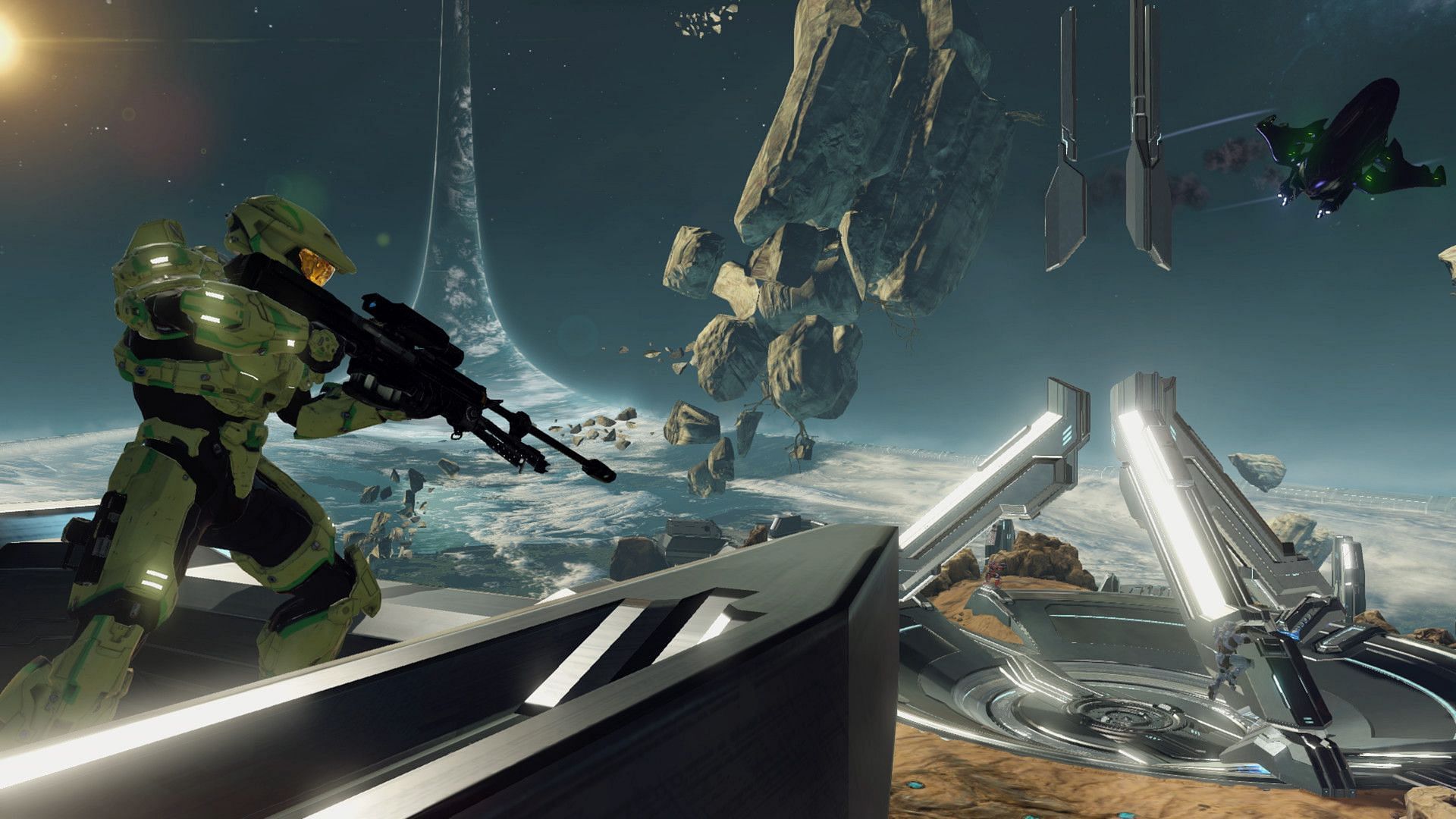 In Halo, one doesn&#039;t simply snipe like that (Image by Microsoft)