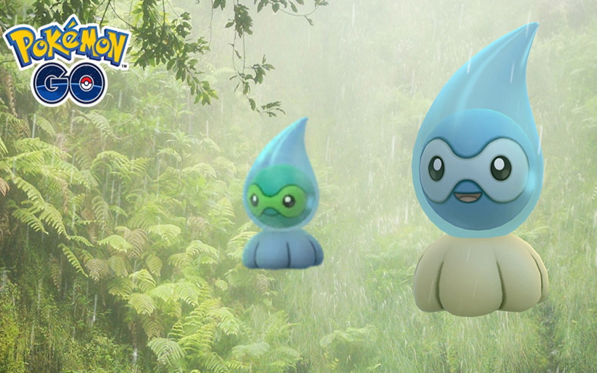 Shiny Rainy Castform was released during Weather Week (Image via Niantic)