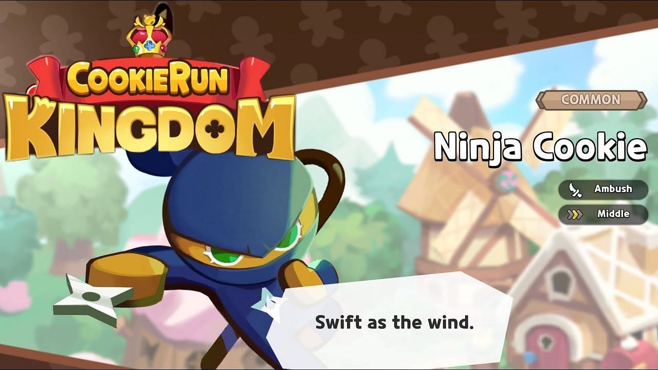 Ninja Cookie (Image via Youtube/Cookie Run Kingdom)