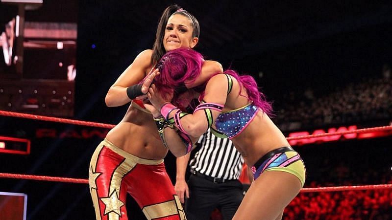 Bayley vs Sasha on Raw