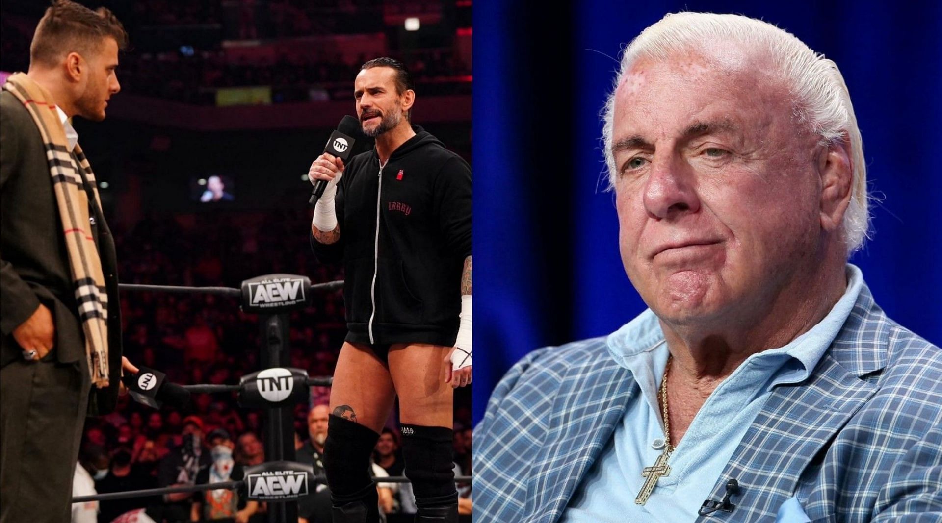 What does Ric Flair have to say about the recent CM Punk-MJF segment?
