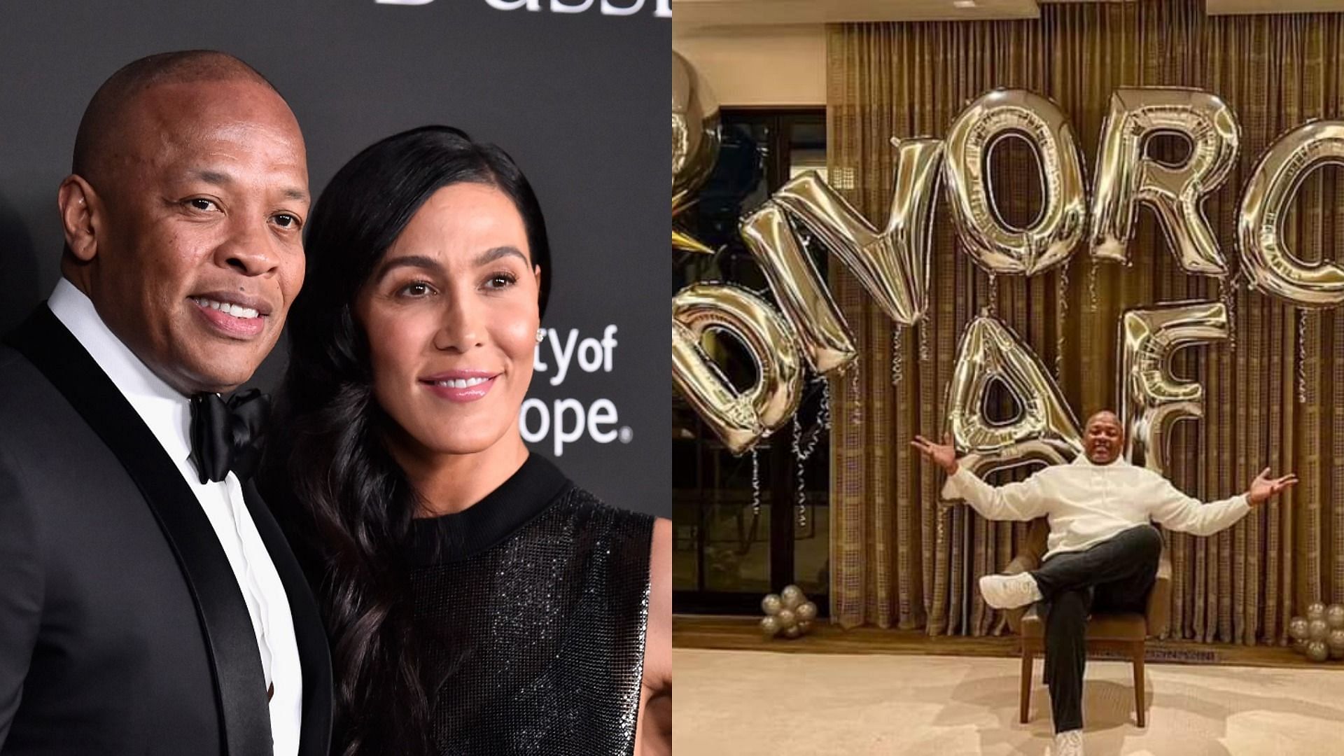 Dr. Dre and Nicole Young have divorced after 24 years of marriage (Image via Sportskeeda)