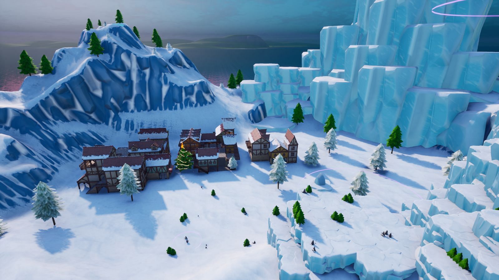 Snow covered locations are likely for WinterFest (Image via Epic Games)