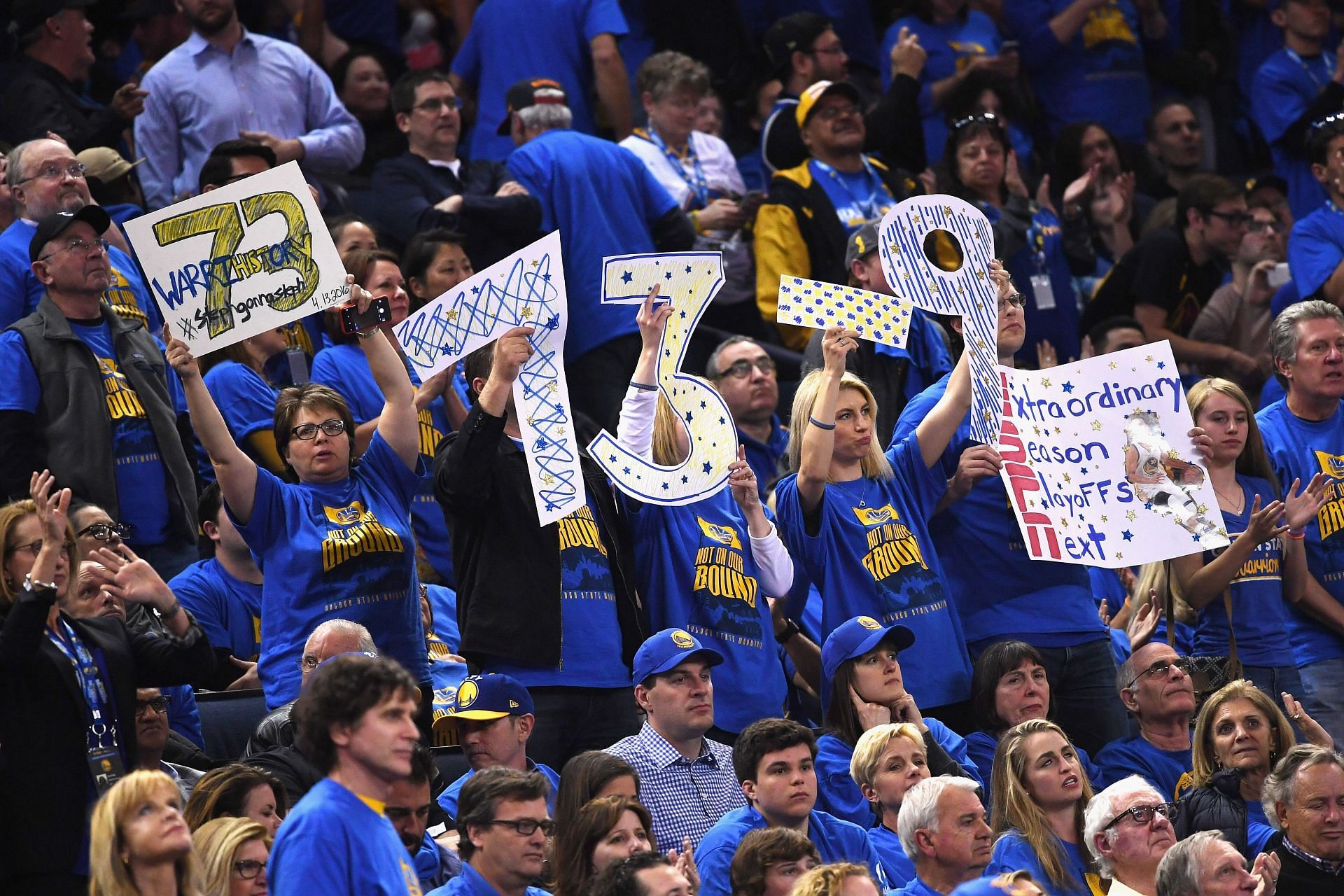 Golden State went on to win an NBA record 73 games in 2015-16