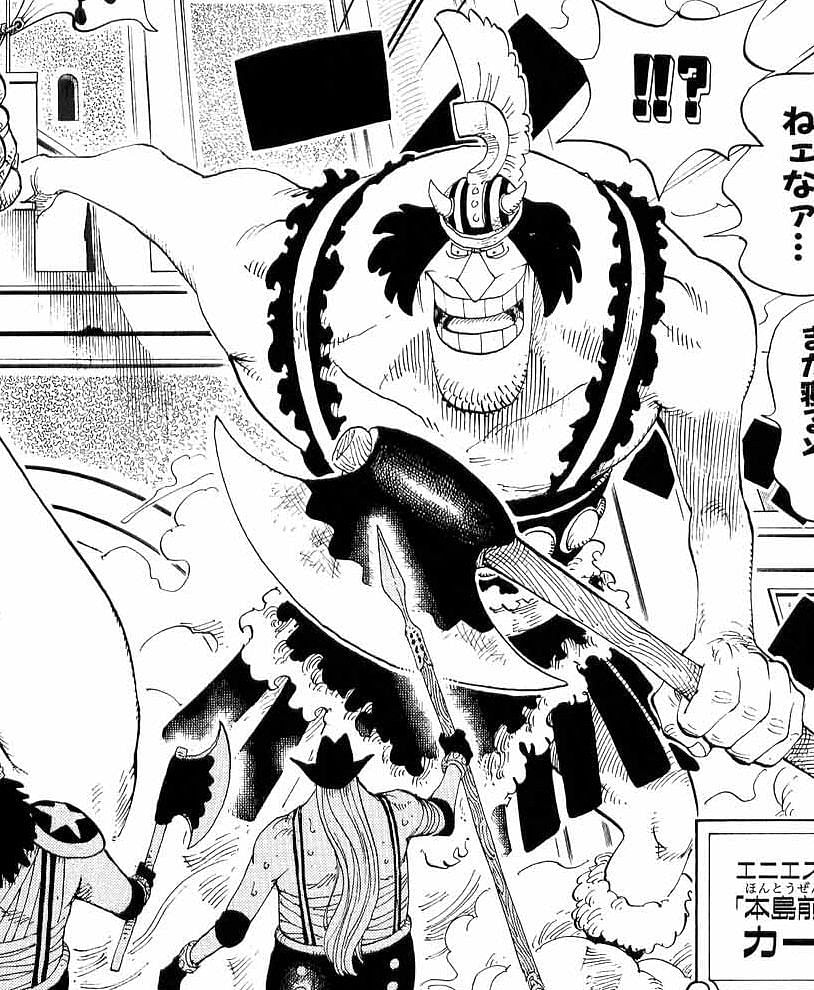 Kashii as seen in the One Piece manga (Image via Shueisha Shonen Jump)