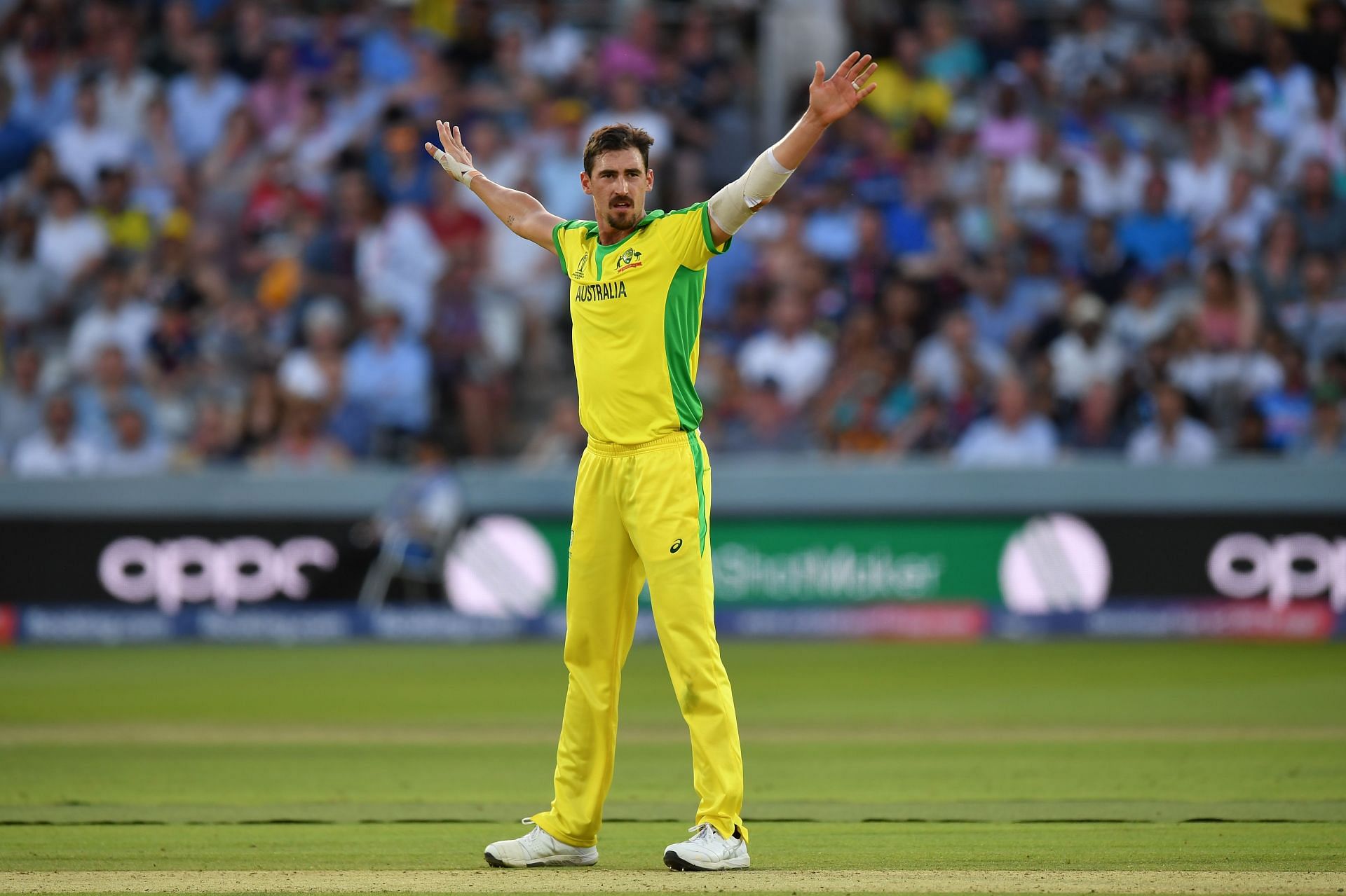 Australian fast bowler Mitchell Starc. Pic: Getty Images