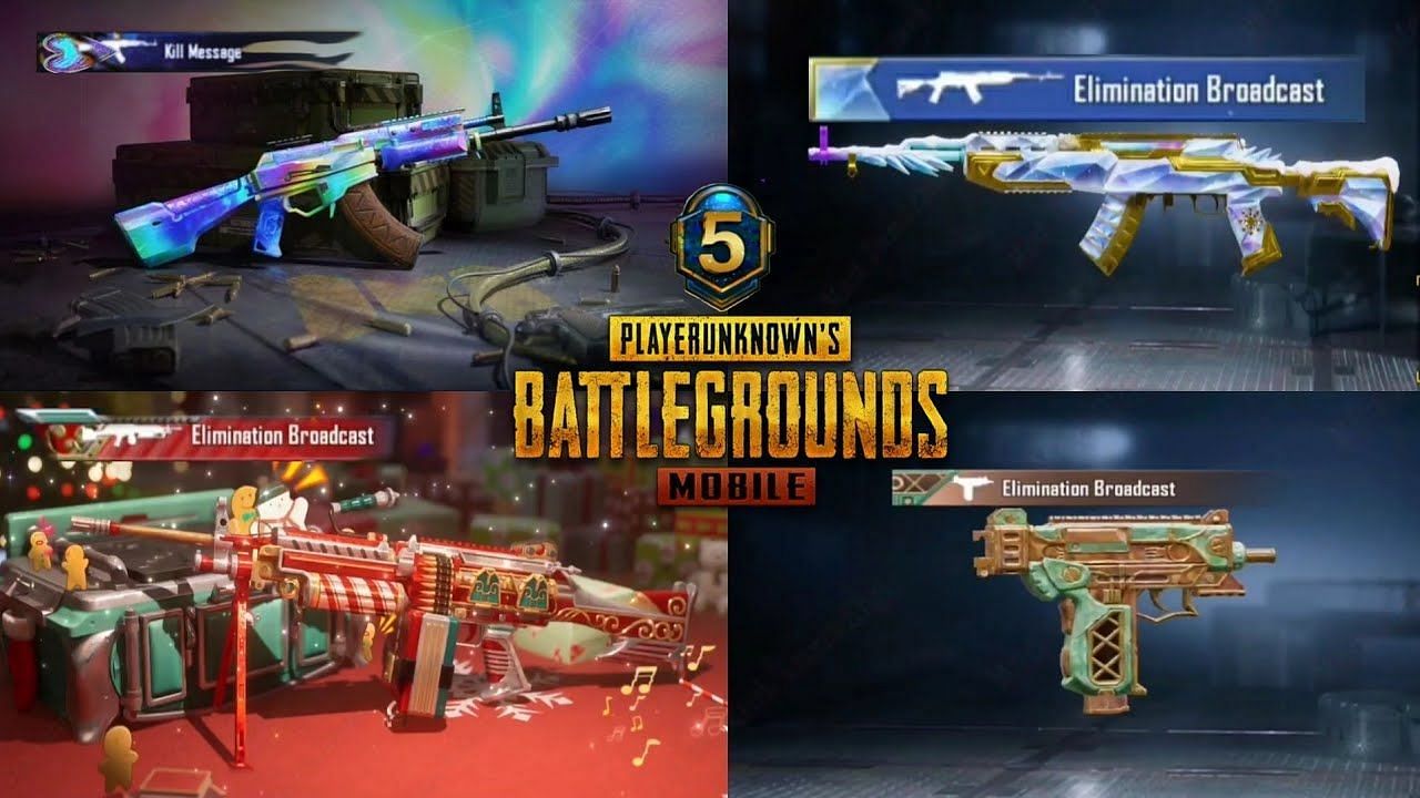 Knowing the best upgradable BGMI gun skins (Image via YouTube: Fruitcakee)