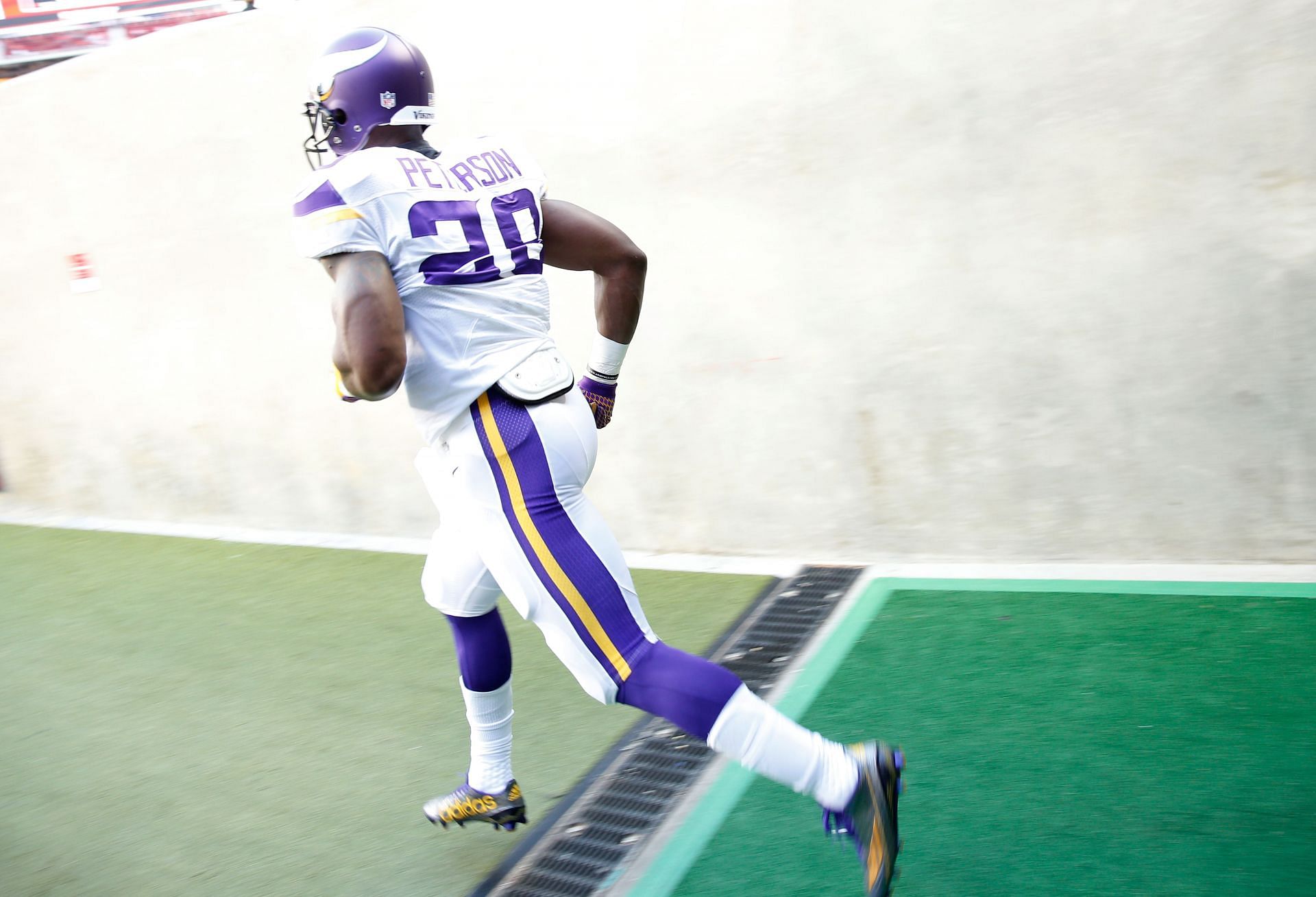 Minnesota Vikings running back Adrian Peterson