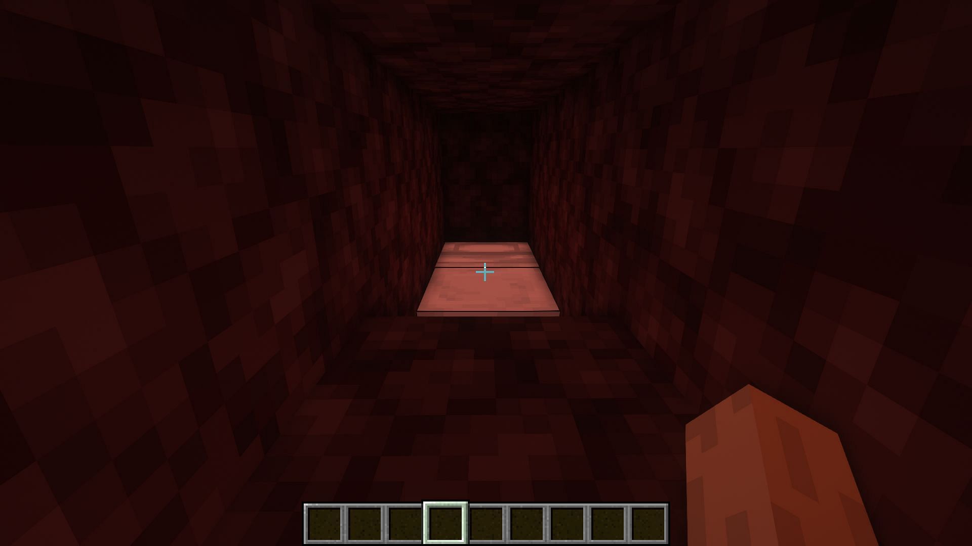 Bed in Nether (Image via Minecraft)