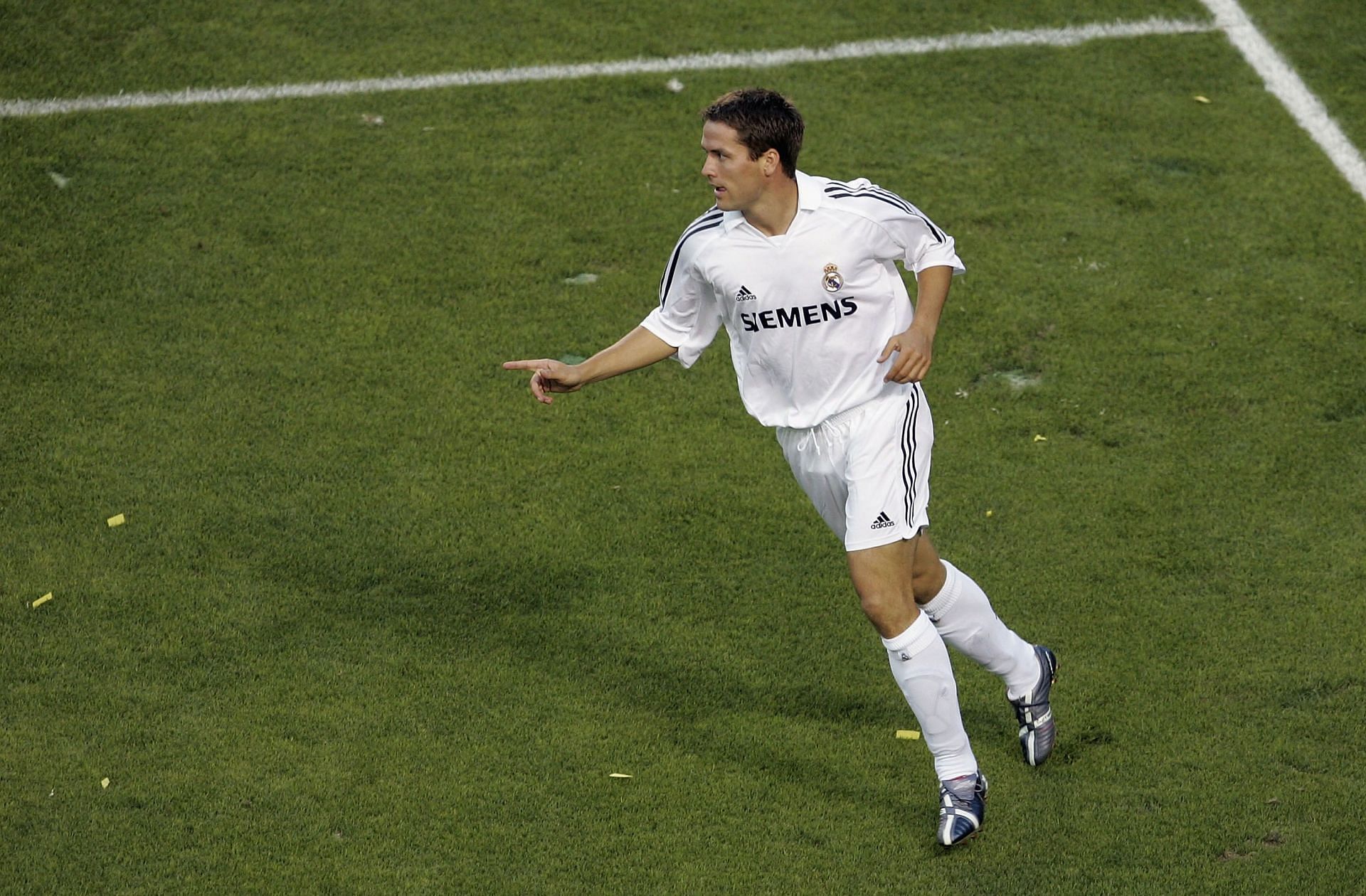 Owen spent just one disappointing season at Real Madrid.