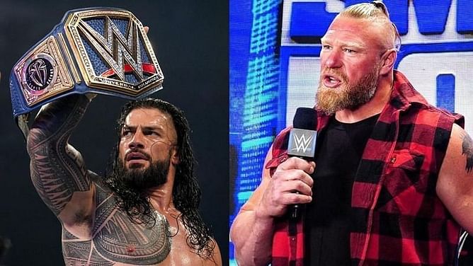 WWE Day 1 पीपीवी में रोमन रेंस और ब्रॉक लैसनर के बीच होने वाले यूनिवर्सल चैंपियनशिप मैच का नतीजा हुआ लीक?