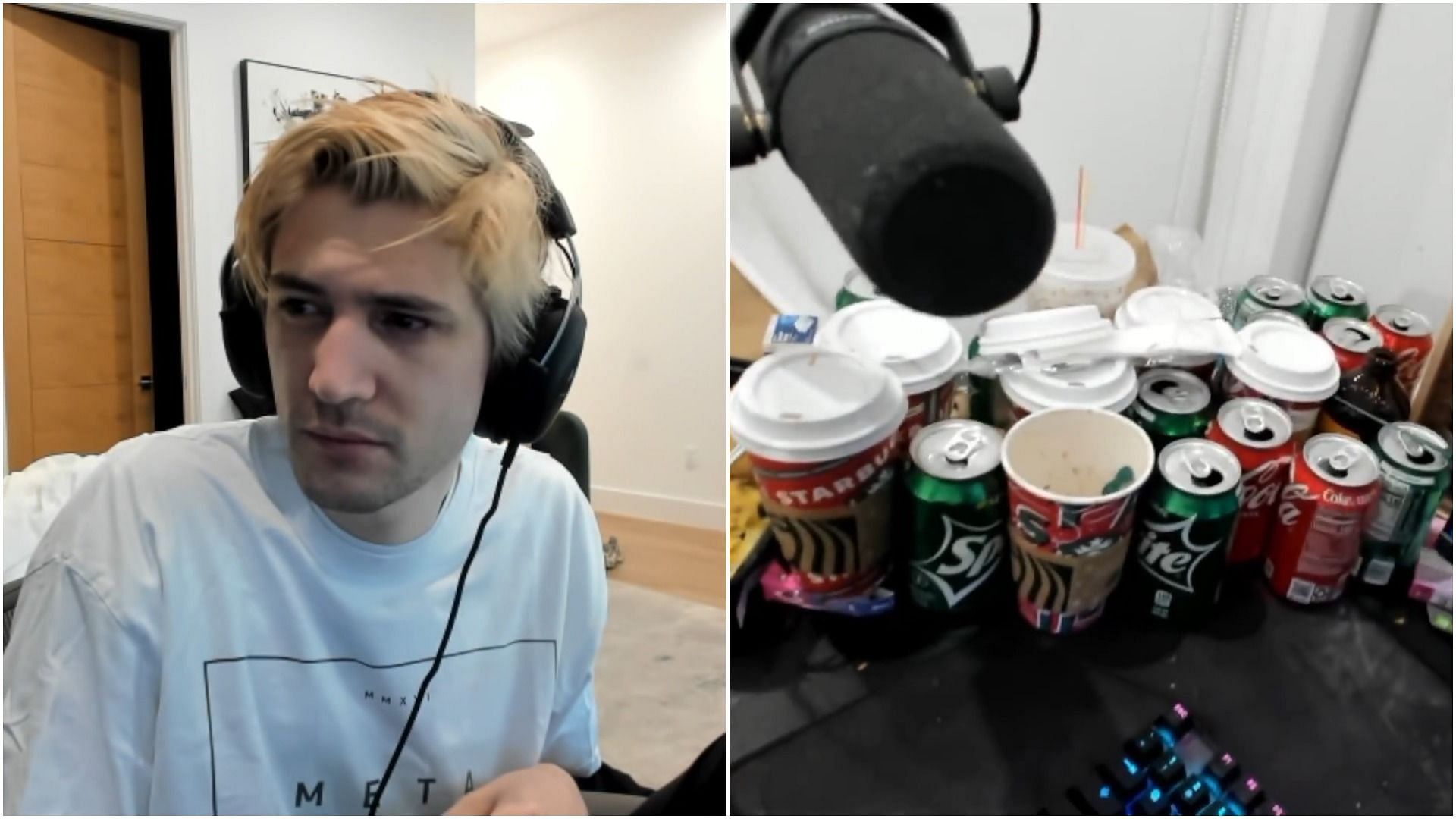 xQc shows off his dirty room live on stream (Image via Sportskeeda) Adept isn&#039;t happy with the dirty state of xQc&#039;s room (Image via Twitch/xQcOW)