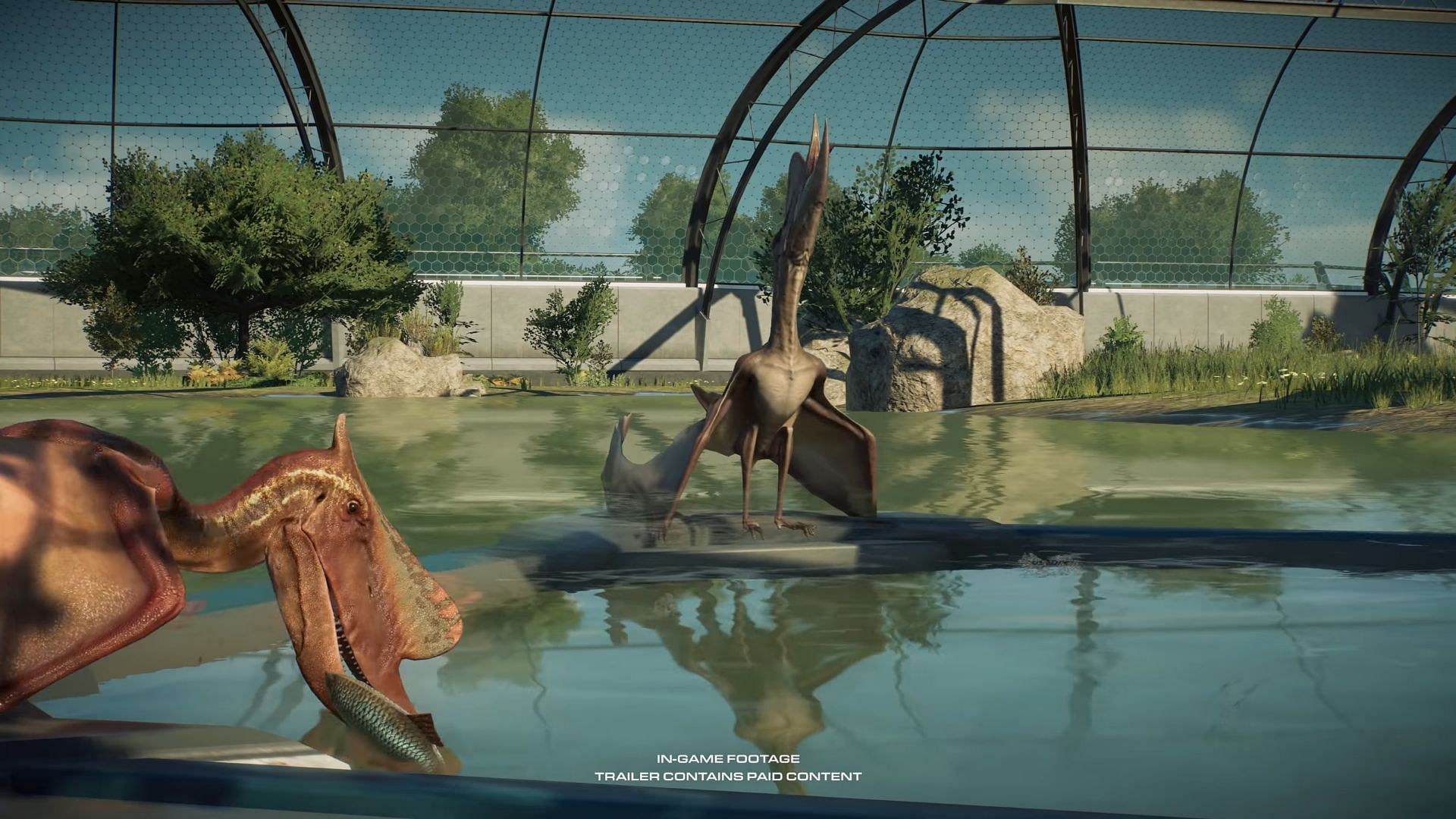 Dsungaripterus in Jurassic World Evolution 2 (Image via Frontier)