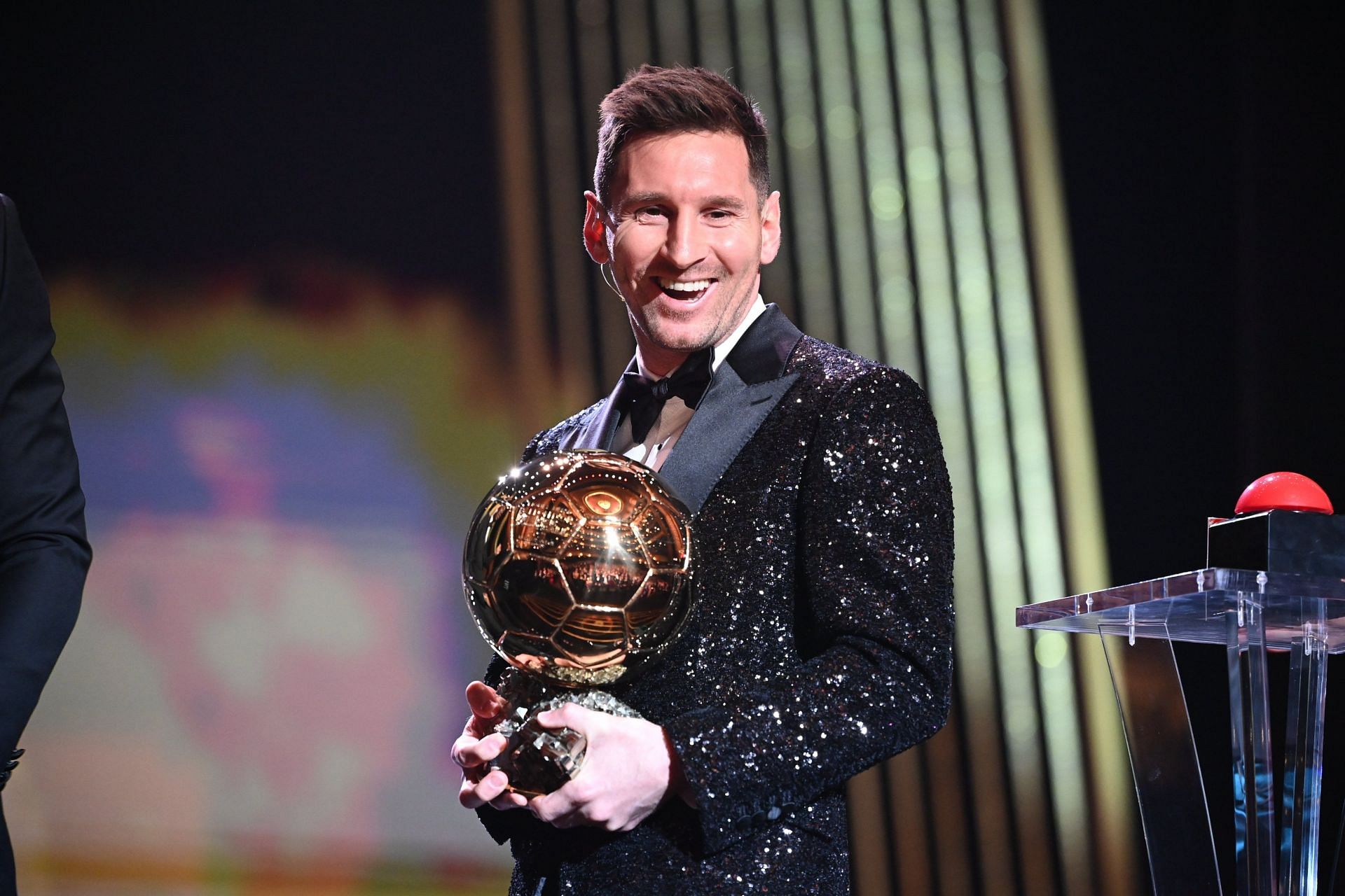 Lionel Messi has won the Ballon d&rsquo;Or for a record seventh time.