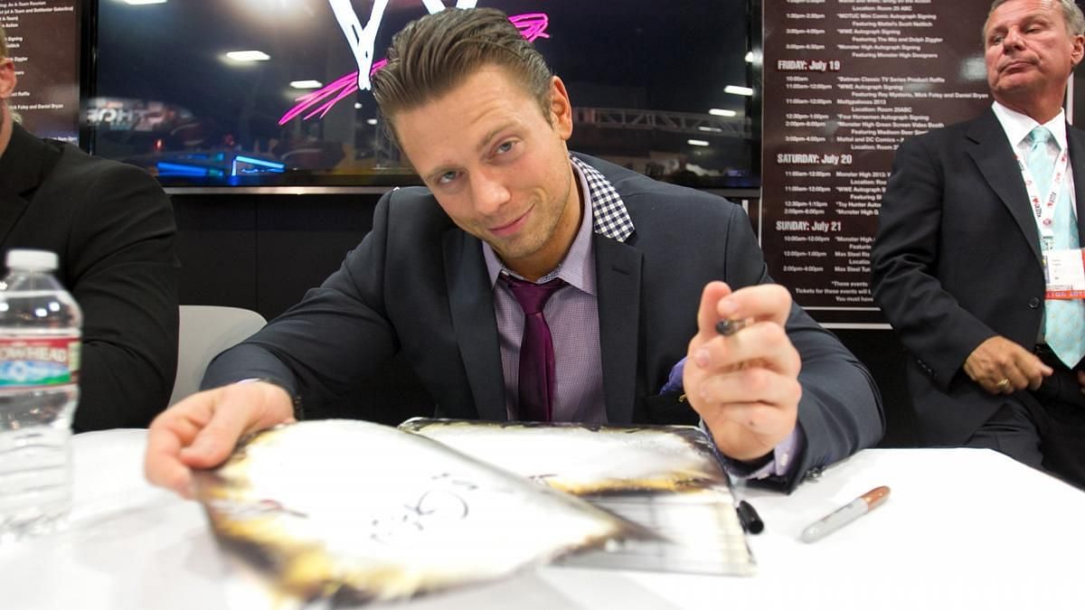 WWE superstar The Miz at an event