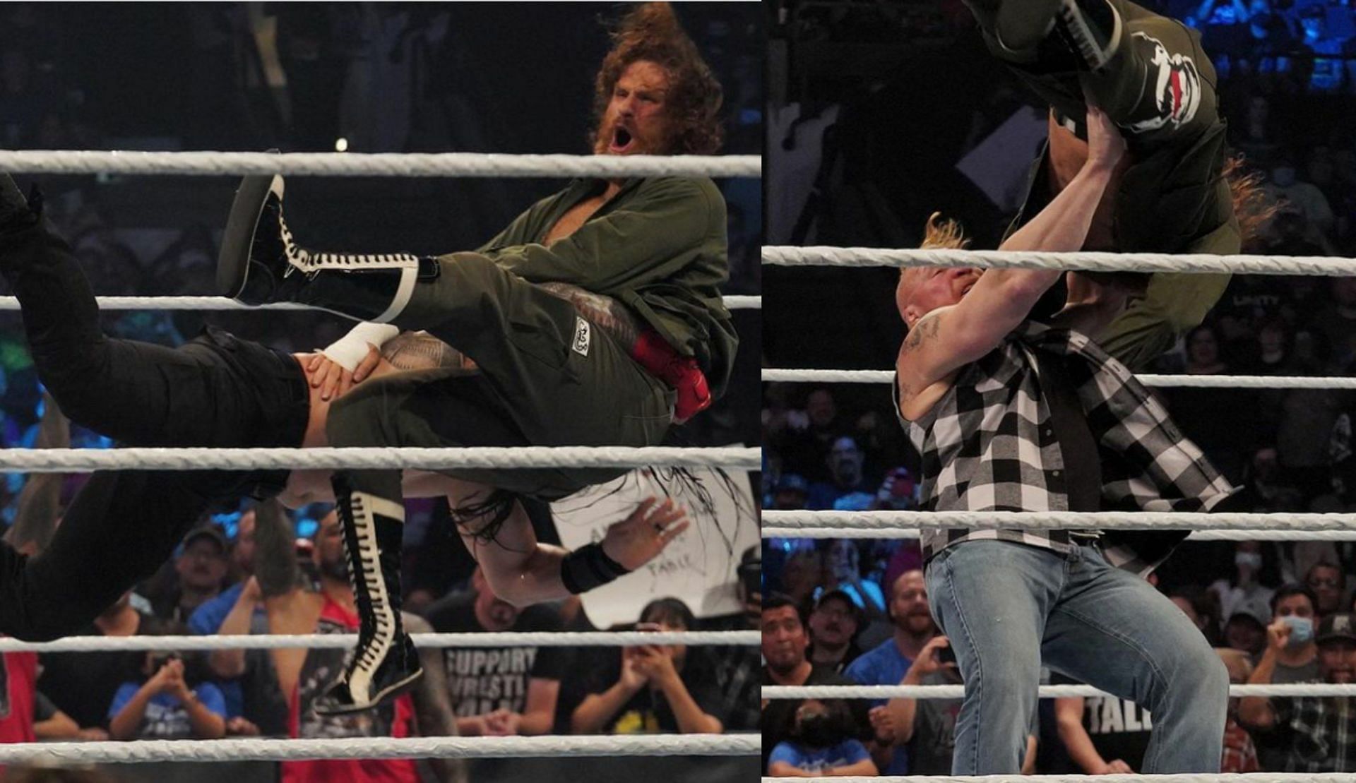 WWE SmackDown में रोमन रेंस ने जीता अपना मैच, तो ब्रॉक लैसनर की हुई वापसी