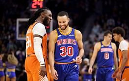 Watch: Steph Curry shrieks in sheer excitement as the red-hot Golden State Warriors dominate to end the 18-game winning streak of the Phoenix Suns