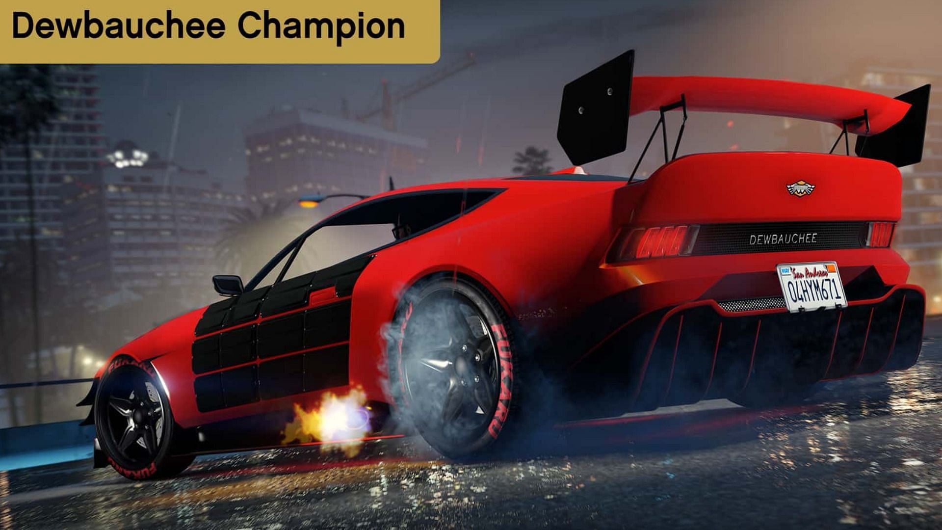 The new Dewbauchee Champion in GTA Online (Image via Rockstar Games)