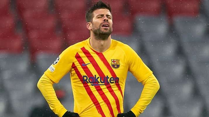 Gerard Pique is a key player in Barcelona's defence.