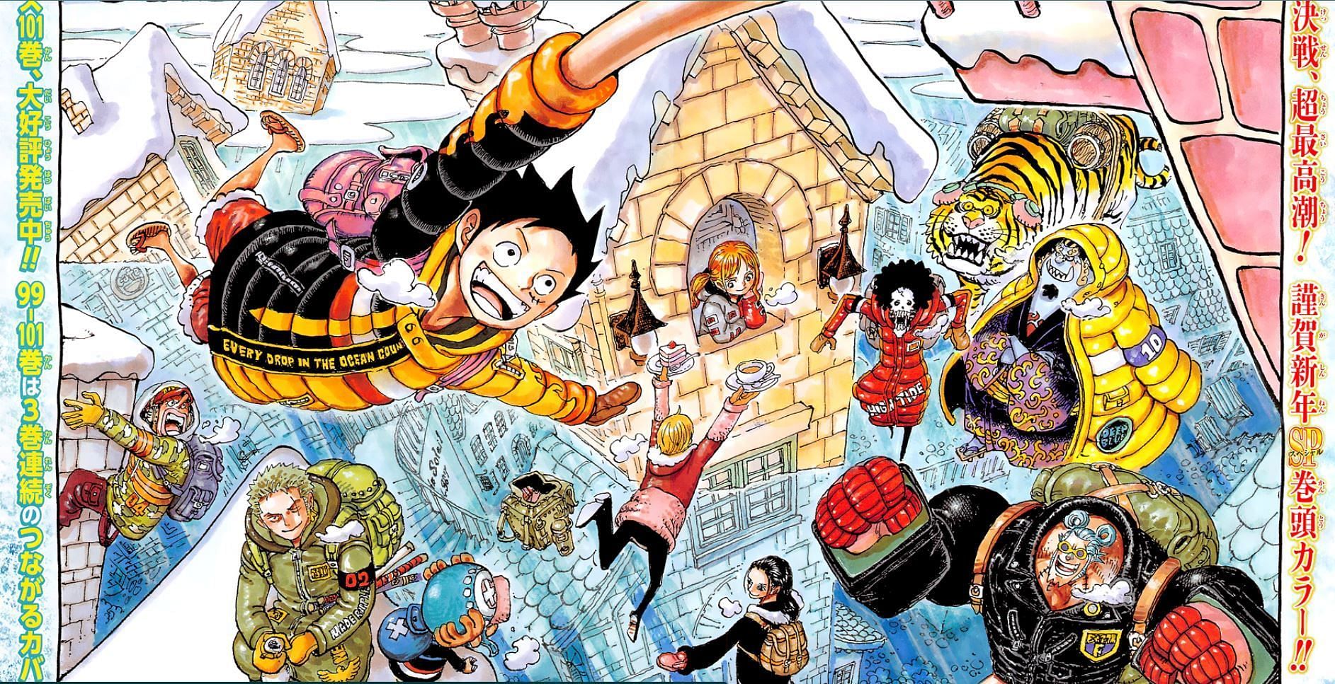 Everything we know about the upcoming chapter from One Piece (Image via Eiichiro Oda)