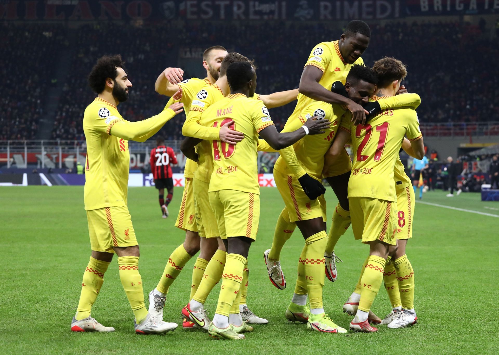 AC Milan vs Liverpool FC: Group B - 2021-22 UEFA Champions League