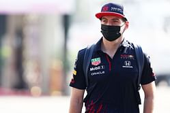 Max Verstappen stuck in traffic before Saudi Arabian Grand Prix practice sessions