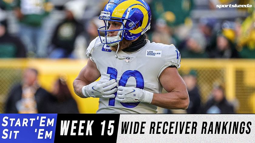 Week 15 Fantasy Football PPR Rankings: WR