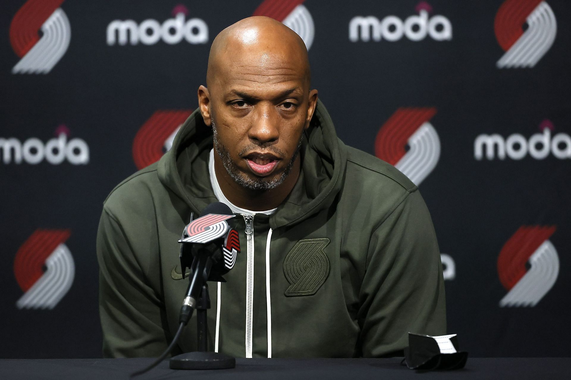 Portland Trail Blazers head coach Chauncey Billups