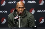 Portland Trail Blazers head coach Chauncey Billups