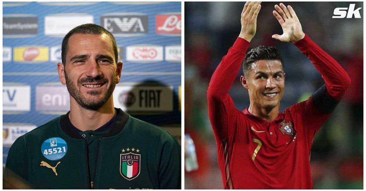 Bonucci and Cristiano Ronaldo were teammates at Juventus