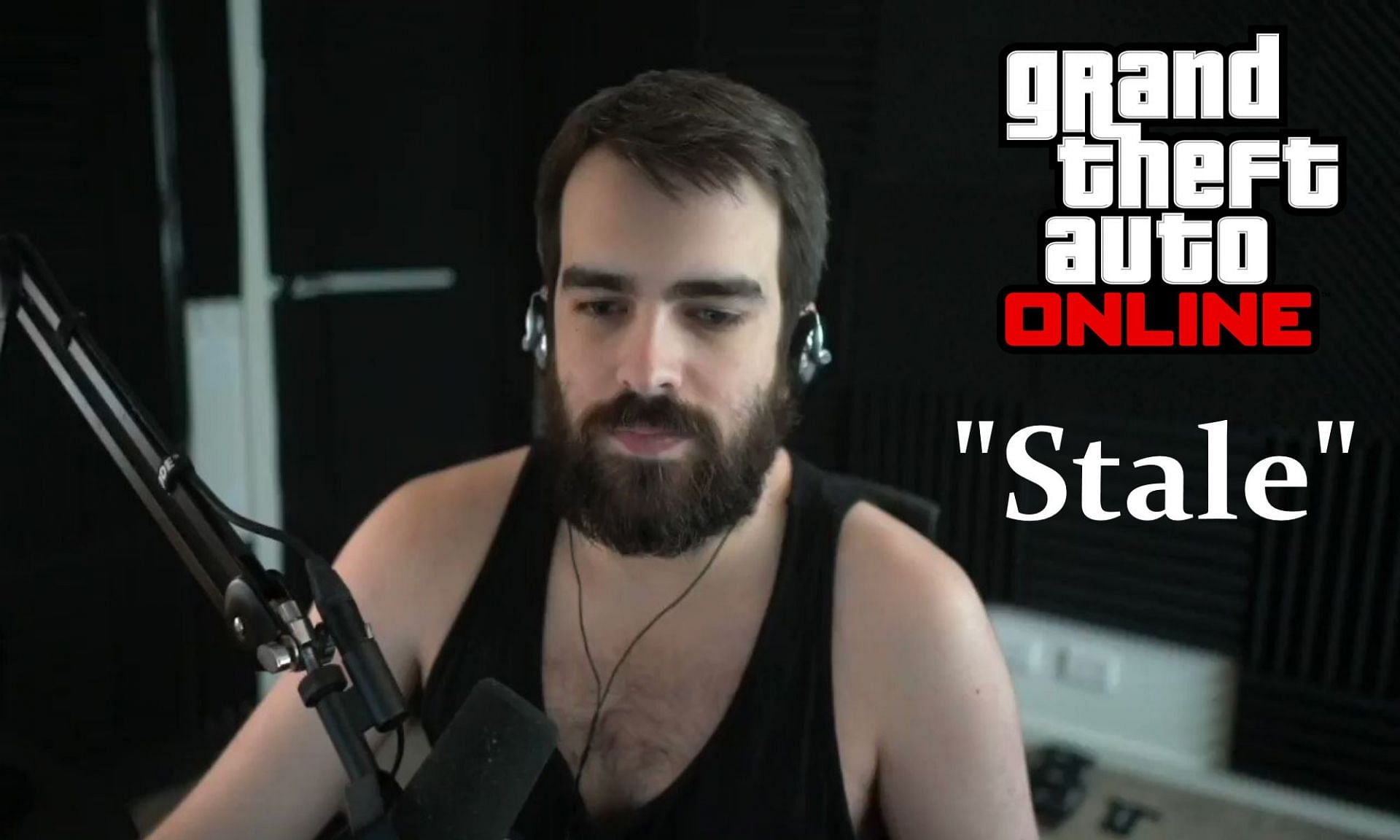 DarkViperAU expresses his opinion on GTA Online (Image via Sportskeeda)