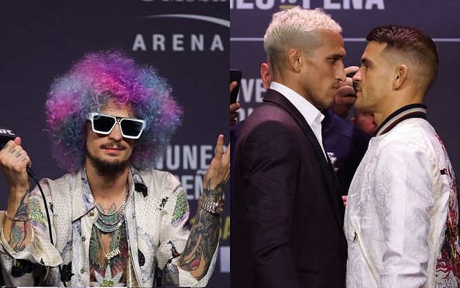 "Charles could sub him early" - Sean O'Malley gives his thoughts on the Dustin Poirier vs. Charles Oliveira title fight at UFC 269