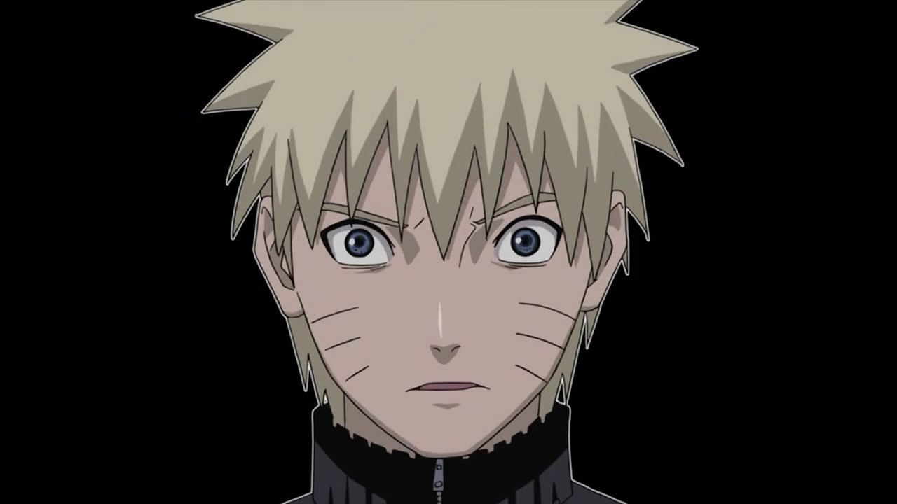 Naruto with a shocked expression on his face. (Image via Studio Pierrot)