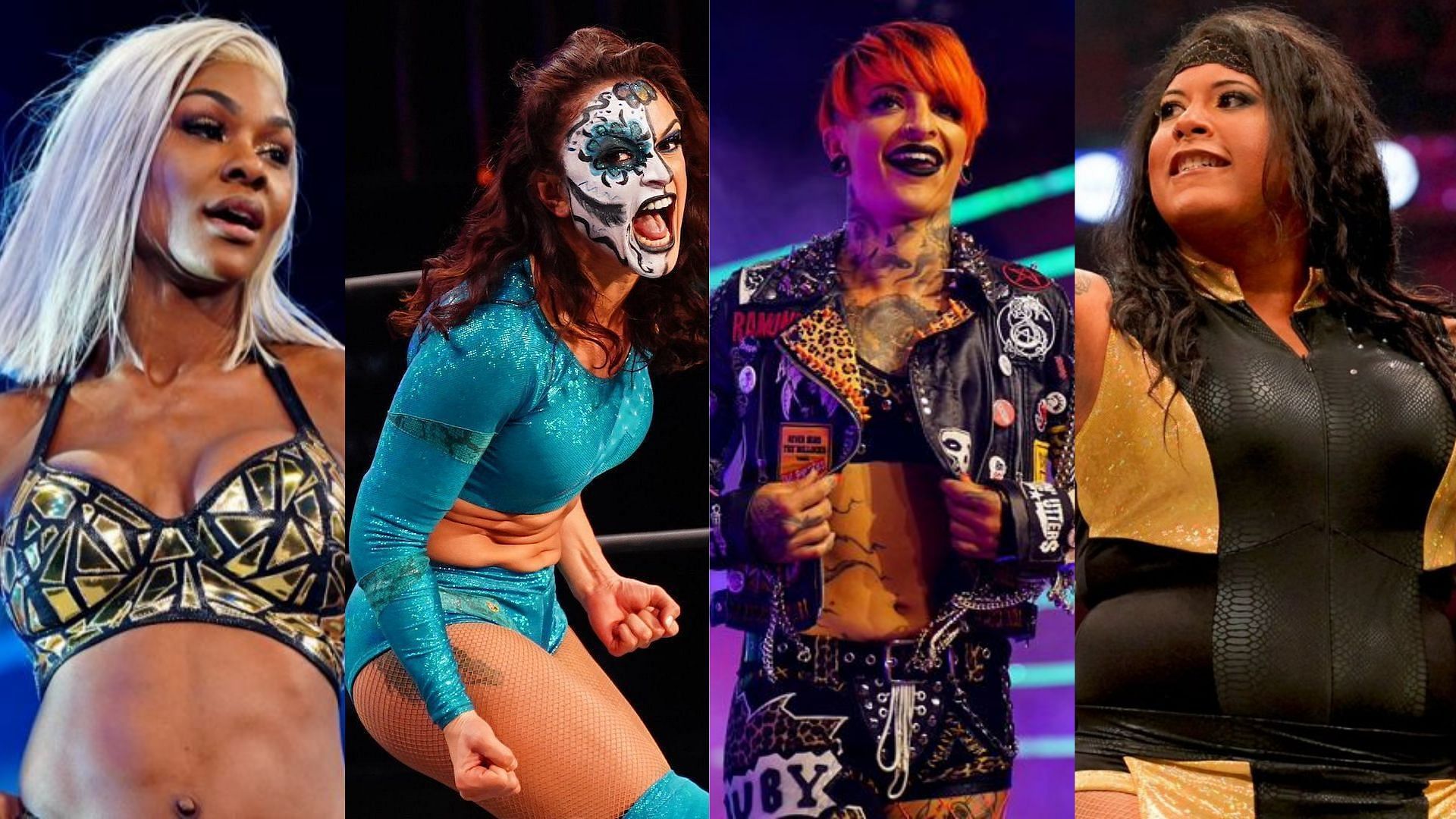 Final 4 AEW wrestlers in the TBS Women's Championship tournament, #1 ranked  tournament entrant 