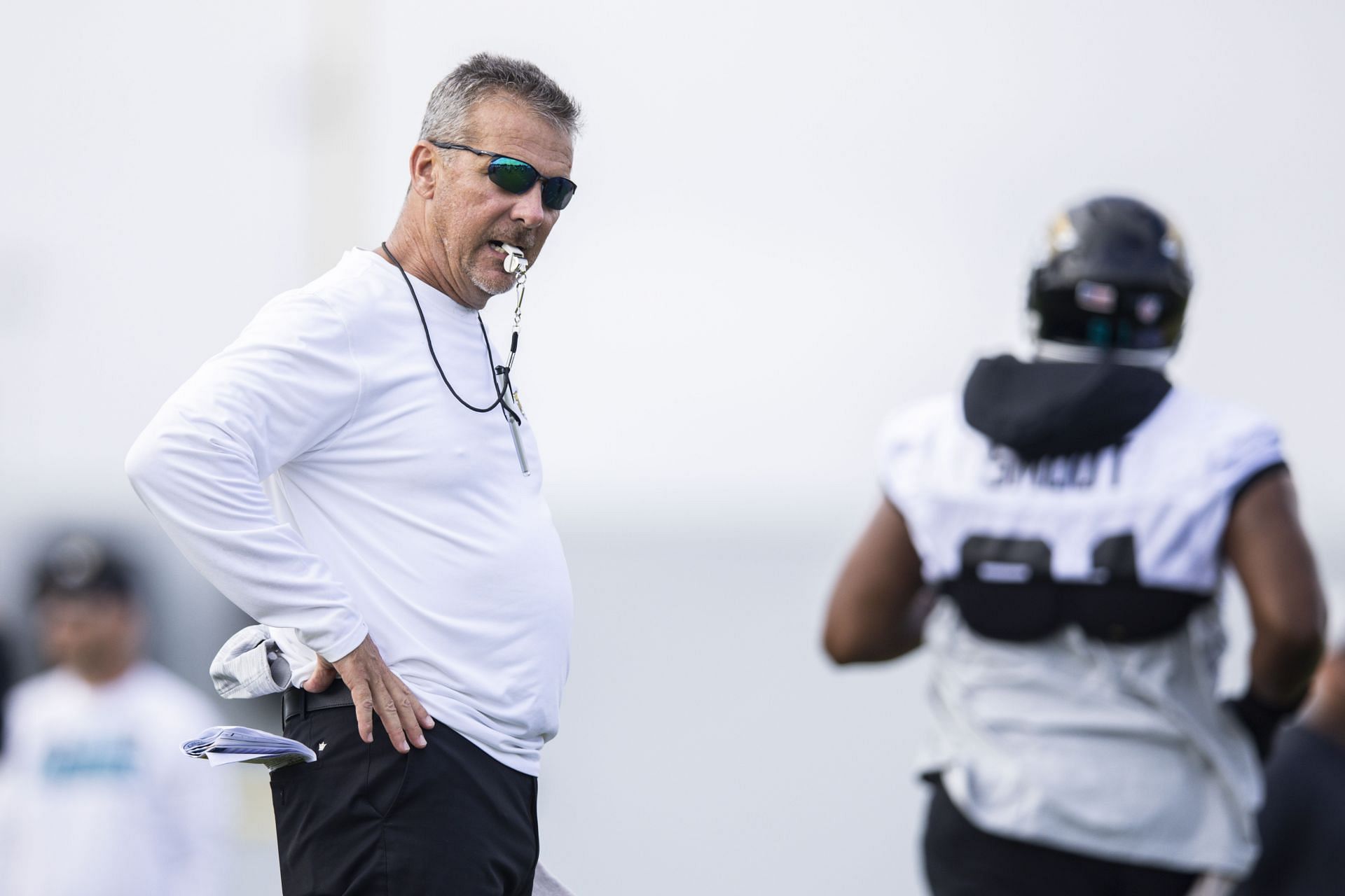 Urban Meyer at Jacksonville Jaguars Training Camp