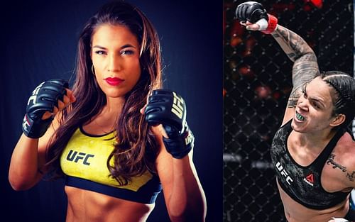 Julianna Pena (left), Amanda Nunes (right) (Images Courtesy: @venezuelanvixen, @amanda_leoa