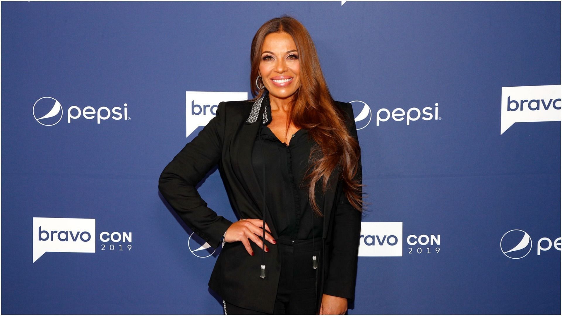 Dolores Catania at BravoCon Press Room in New York City (Image by Astrid Stawiarz via Getty Images)