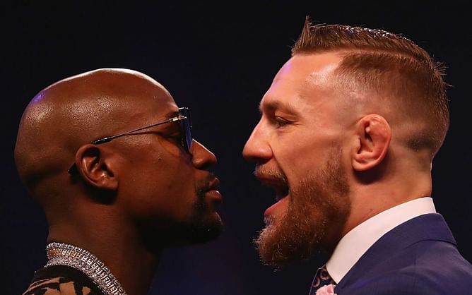 Watch: When Conor McGregor made the crowd scream 'F*** Floyd Mayweather' seconds after 'Money' wished the Irishman 'Happy Birthday'