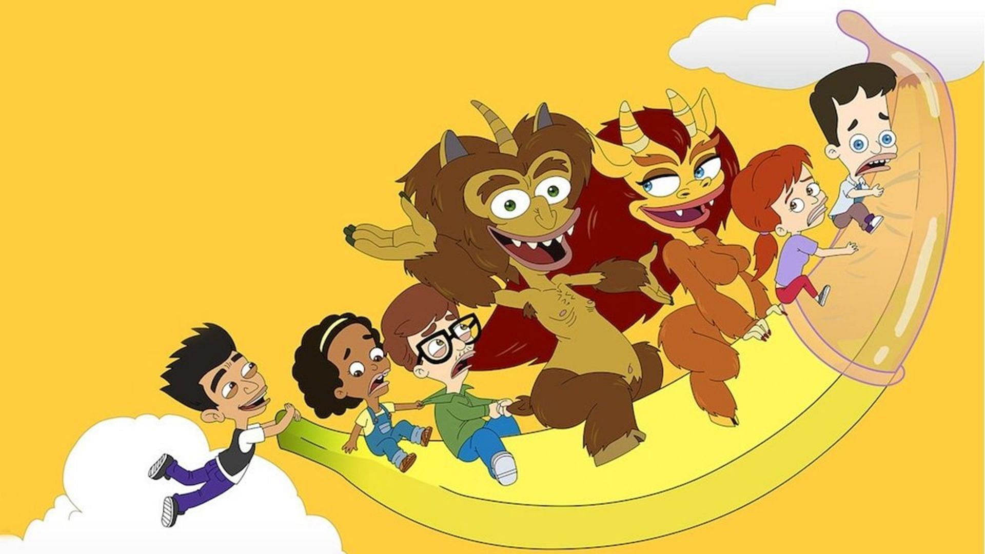 Big Mouth is an animated show that deals with the struggles of puberty (Image via Netflix)