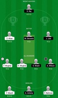 Dream11 Team for Marsa vs Gozo - ECS T10 Malta Encore 2021.