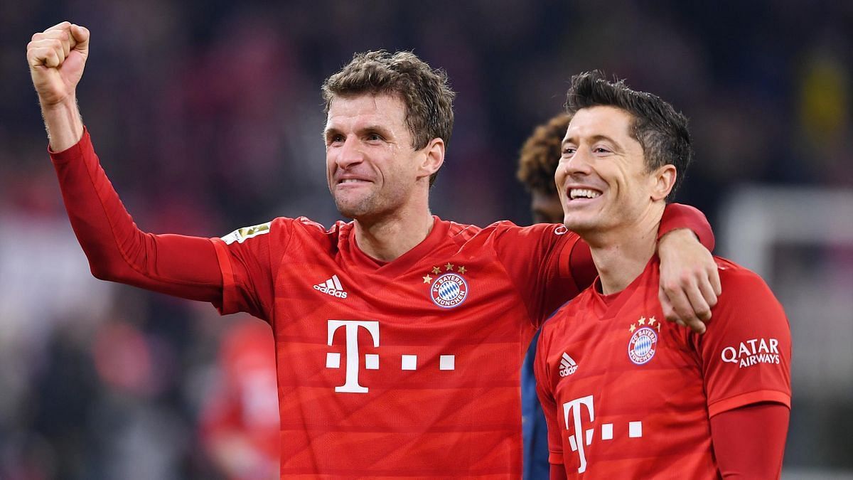 Thomas Muller and Robert Lewandowski have been major contributors to Bayern&#039;s goals tally this century.
