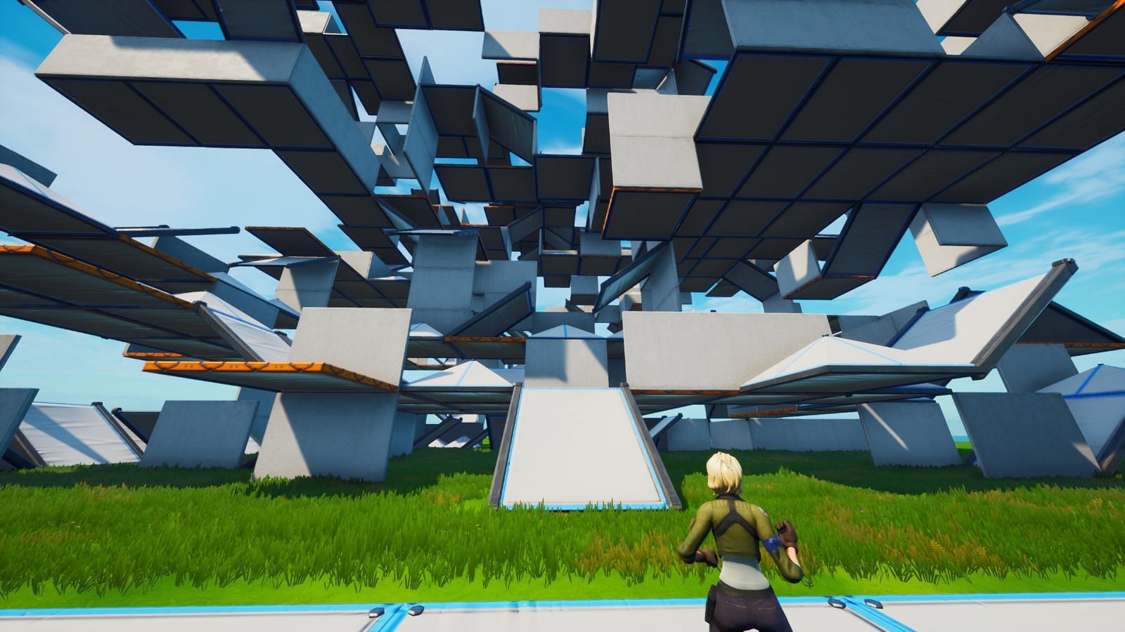 Fortnite Piece Control Map is one of the many Creative maps (Image via Epic Games)